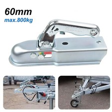 Zugmaul Kupplungsklaue Zugkugelkupplung Anhänger 800 Kg 60 mm vierkant DHL