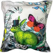 Underberg Kissen Hasenmotiv