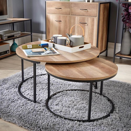 Eiche ständer couchtisch - eiche,