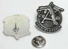 CRASS ANARCHY  PEACE PIN  MBA