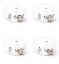 ORIGINAL NINTENDO Wii MOTION PLUS ADAPTER (weiß) / HÜLLE für REMOTE CONTROLLER