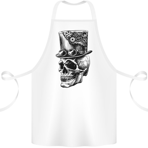 Steampunk totenkopf mit - totenkopf,
