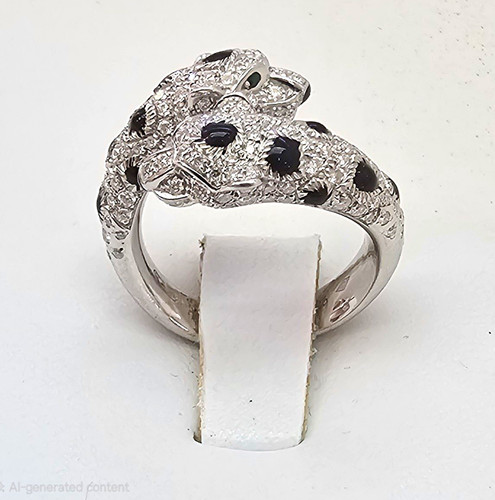 925 sterling silber panther - 925,