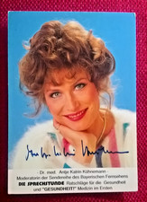 Original-Autogramm von Dr. med. Antje-Katrin Kühnemann, Farbbild,Postkartengröße
