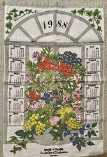 Küchenkalender stoffkalender - küchenkalender,