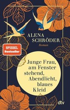 Junge Frau, am Fenster stehend, Abendlicht, blaues... | Zustand sehr gut #6