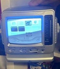 Majestic Mini Tv mit Am-Fm Radio/ AV Anschluss Schwarz/Weiss Retro