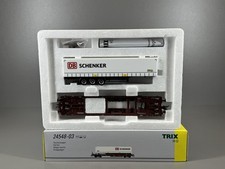 H0 TRIX Taschenwagen DB Schenker DC NEM 24548-03 OVP / 3 G 358