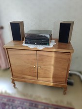 Phonoschrank Schrank TV-Schrank Sideboard Holzfurnier