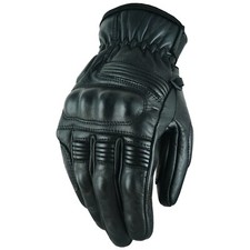 Motorradhandschuhe Schwarz