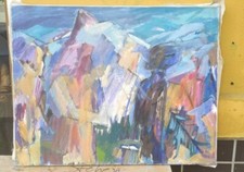 F589/ Berglandschaft moderne