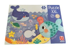 GOULA XXL 18 Teile  Puzzle Ozean Wale Fische für Kinder ab 2 Jahren Kreativ 