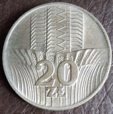 Polen 20 Zl. 1976. 