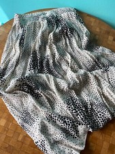 Noa Noa Rock Plissee Cremeweiß Schwarz 34 36 Viskose „EcoVero“ NEU mit Etikett