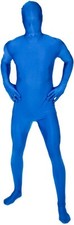 Adult Blue Morphsuit M - XXL