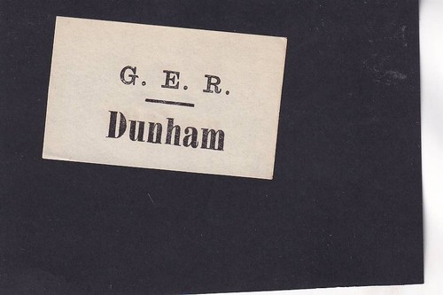 Dunham great east railway - east,