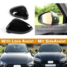 Paar Schwarz Spiegelkappen Mit