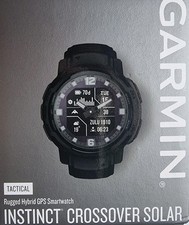 Garmin Instinct Crossover Solar Tactical Edition, OVP, Armband NEU + ungetragen!
