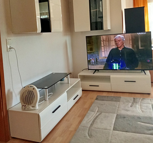 Lowboard modern weiß - tv-lowboard,