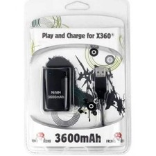 AKKU KABEL XBOX360 SCHWARZ