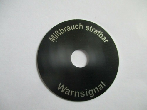 Typenschild hinweis schild - typenschild,