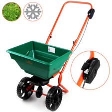 Streuwagen Saatgutstreuer Düngerstreuer 25L Schleuderstreuer Sand Salz Streuer