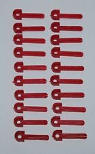 Carrera 72553 Profi 20x Fahrbahnverriegelungen Verriegelungen Schienenverbinder