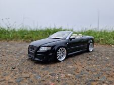 1:18 Audi RS4 Cabrio Tiefer Tuning mit 19 Zoll VW R36 Omanyt Echt Alu Felgen