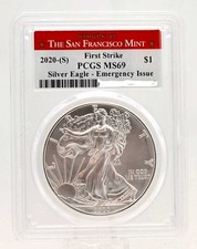1 oz Silber USA Eagle 2020