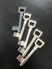 5x Buntbartschlüssel System