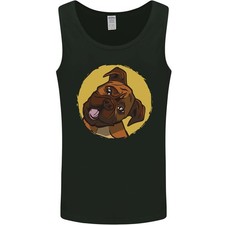 Ein Hübscher Boxer Hund Welpen Herren Tanktop