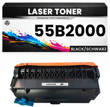 2 x Toner 55B2000 für Lexmark