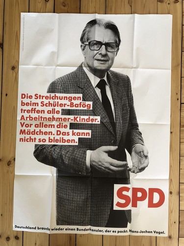 Spd wahlplakat 1983 jochen - spd,
