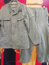 ORIGINAL DDR NVA FDA WATTEANZUG JACKE & HOSE GEBRAUCHT GR. k44 - g56 !!!