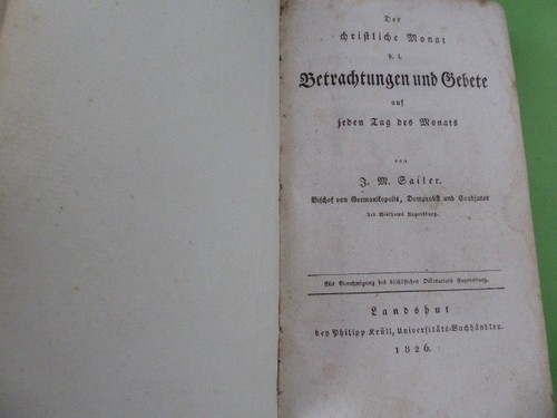 Der christliche monat i - christliche, d.i
