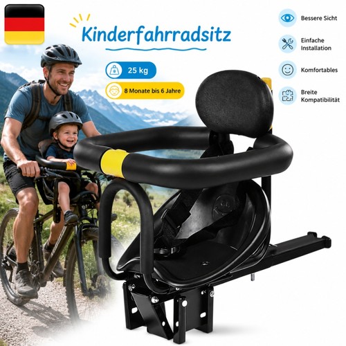 Kindersitz vorne schwarz - vorne,