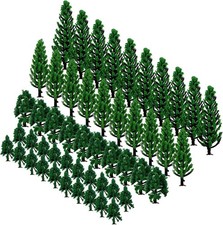 50 Stück Modell Bäume Miniatur Eisenbahn Landschaft