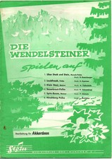 Akkordeon Noten Die Wendelsteiner spielen auf