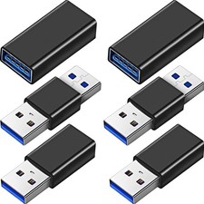 USB Adapter Kabel Verlängerung USB 3.0 Kupplung Stecker Buchse 6 Stück