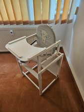 Kinderstuhl mit Tisch , Hochstuhl mit Tisch
