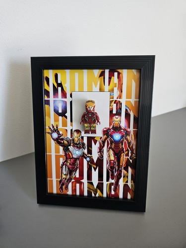Ironman bilderrahmen - ironman, 3d