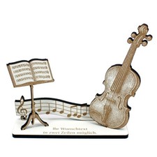 Dekoaufsteller violine geige - dekoaufsteller,