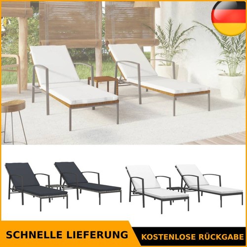 Sonnenliege mit tisch - mit,
