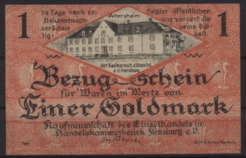 27089 gold notgeld - -, gold-notgeld