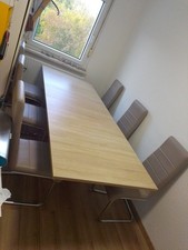 Esstisch/ Tafel 90X160/200/240CM Ausziehbar mit Festspannung Esszimmertisch