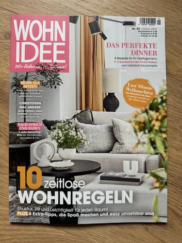Zeitschrift wohnidee januar - wohnidee,