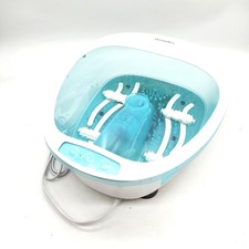 HoMedics Fußbad Massagefunktion Premium Spa Deluxe Fußbadewanne Massage Wärme Fu