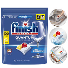 Finish Quantum Lemon 100 Tabs