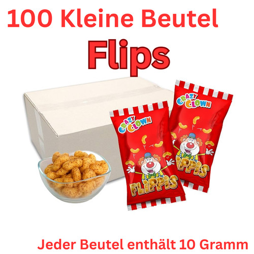 100 erdnussflips crazy clown - crazy,