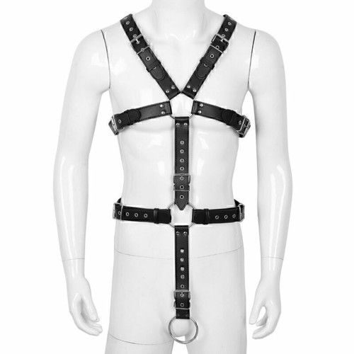 Leder harness herren gurt - leder-harness,